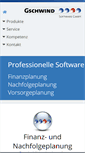 Mobile Screenshot of gschwind-software.de