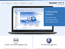 Tablet Screenshot of gschwind-software.de